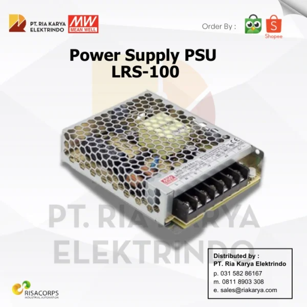 power supply mean well lrs series