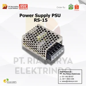 power supply mean well rs series