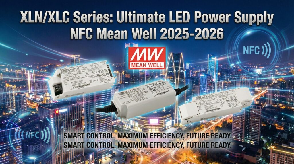 7 Alasan XLN/XLC Series Jadi Pilihan Engineer yang Paham Masa Depan LED Lighting 3 LED driver Mean Well