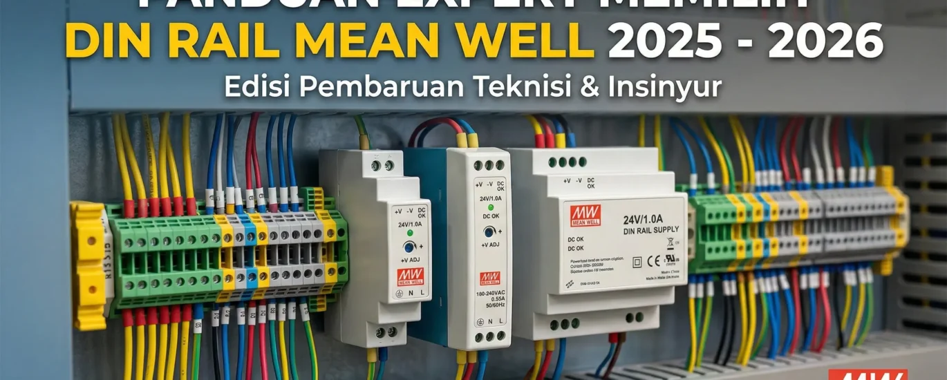 7 Kesalahan Fatal Saat Memilih Power Supply DIN Rail MEAN WELL (Dan Cara Menghindarinya) 1 din rail mean well