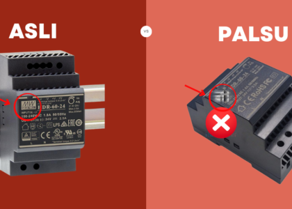 Produk Palsu Mean Well HDR-60-24