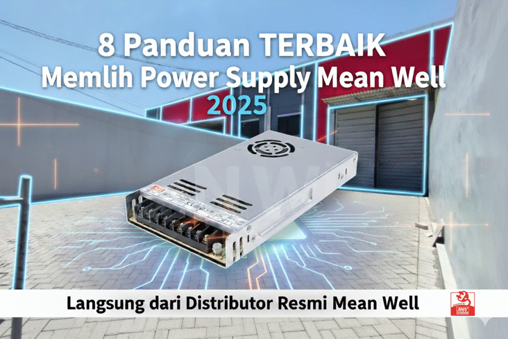 8 Panduan TERBAIK Memilih Power Supply Mean Well 2025 : Langsung dari Distributor Resmi Mean Well 1 Gemini Generated Image qu93qsqu93qsqu93
