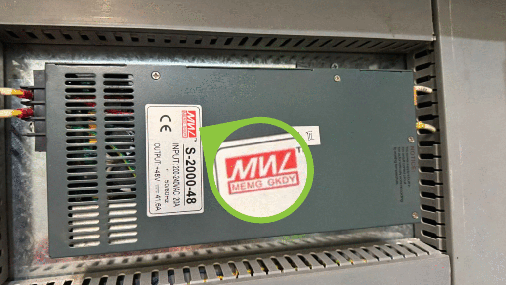 logo mean well tiruan