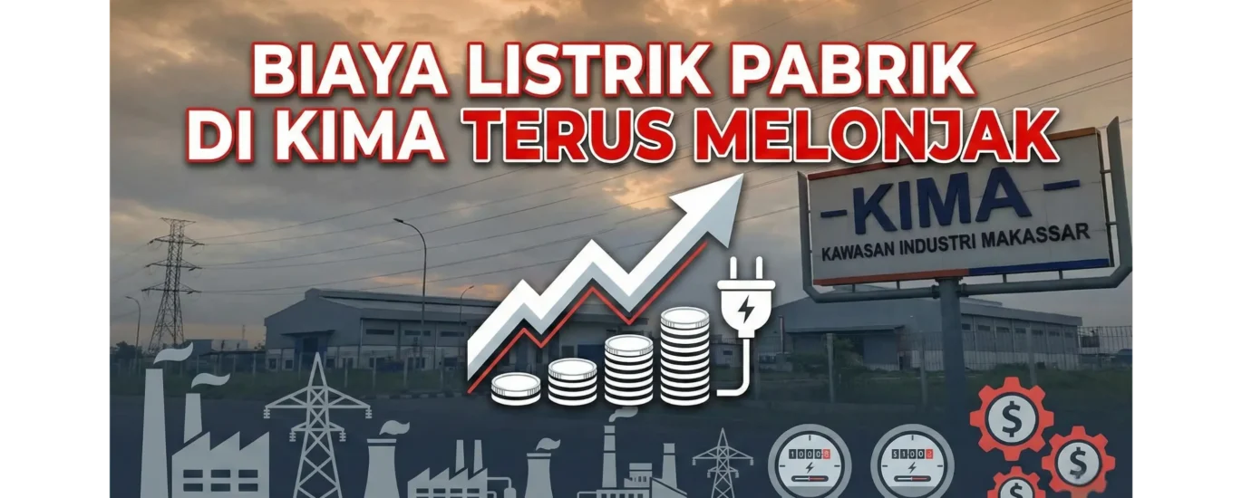 Hemat Listrik Pabrik dengan Inverter/VFD untuk Industri 1 KIMA Kawasan Industri Makassar