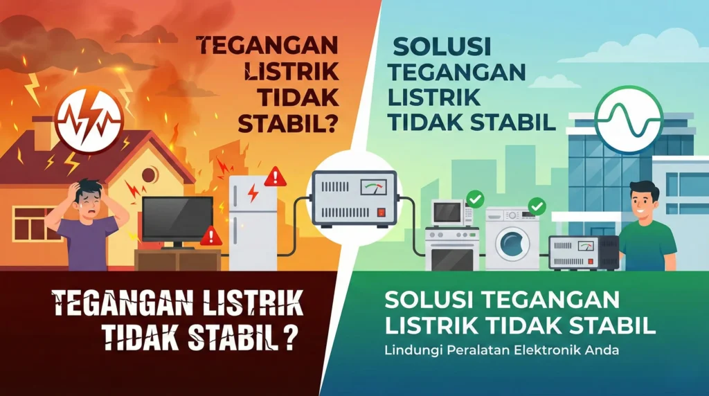 Solusi Tegangan Listrik Tidak Stabil untuk Industri Makassar 2 Tegangan listrik tidak stabil