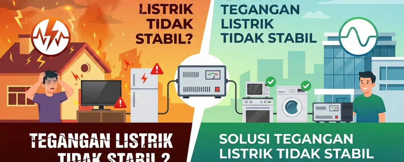 Solusi Tegangan Listrik Tidak Stabil untuk Industri Makassar 1 Tegangan listrik tidak stabil