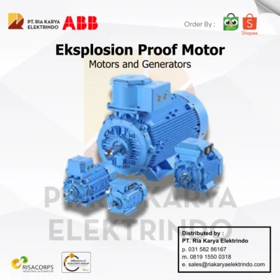 ABB Explosion Proof Motor - Motor Listrik Anti Ledak Safety Zone 1&2