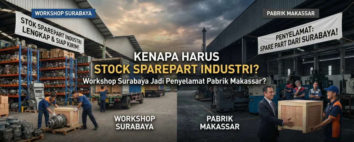 Stock spare part industri