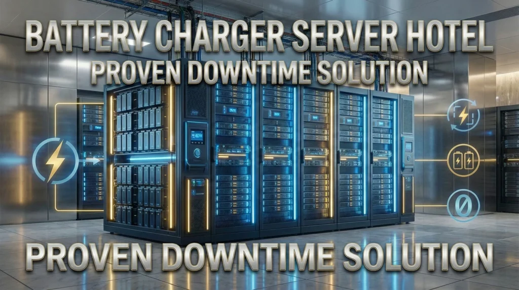 battery charger server hotel