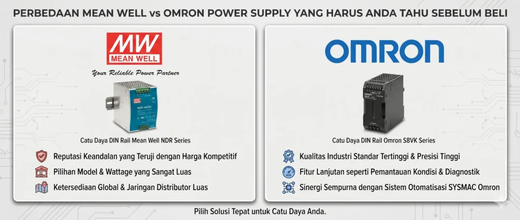 mean well vs omron